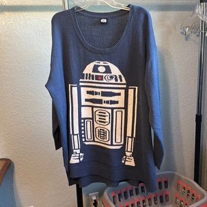 Torrid R2-D2 Long Sweater Shirt